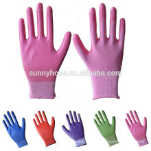 Sunnyhope 13G gant de travail couvert de nitrile coloré à bas prix